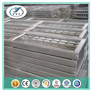 Gebouw materiële stalen Plank